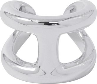 Hermès Silver Silver 925 Band Ring (Pre-Owned)