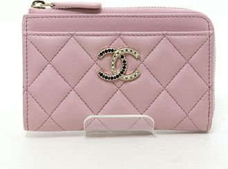 Chanel Leather Card Case (Pre-Owned)