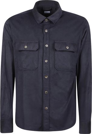 Orian Overshirt Over6 02Al01 - - Shirts - Uomo - Blu - L