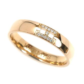 Herm&egrave;s Pink Gold Pink Gold (18K) Band Ring (Pre-Owned)