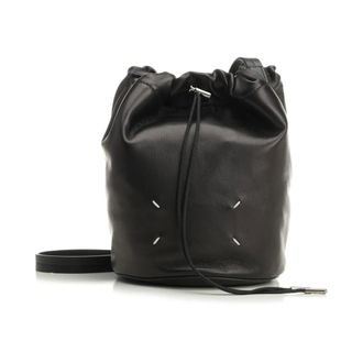 Maison Margiela Bucket Bags, female, Black, Size: ONE SIZE Drawstring Pouch