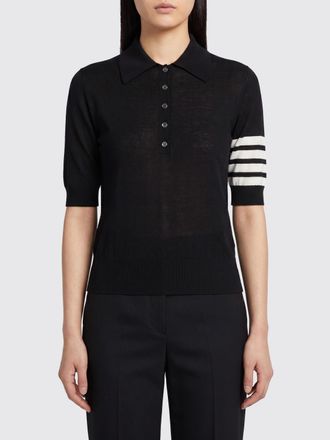 Thom Browne Polo Donna colore Blue Navy