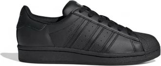 adidas Klassieke Leren Rubberen Zool Veterschoen - Heren - Skateschoenen - Zwart - 36 2/3 EU - Fitness