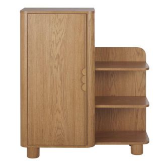 Maisons du monde Cajonera con 1 puerta y 4 estantes