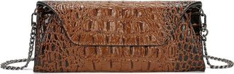 Tiffany & Fred Embossed Leather Clutch