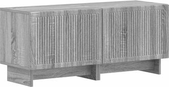 vidaXL Mueble De Tv Sonoma Gris Madera De Ingenier&iacute;a Vidaxl