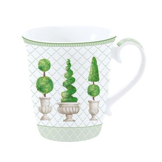 Easy Life Porcelain Mug 275 Ml in Colorful Gift Box Topiary