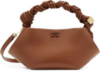 Ganni Mini Bou Bag In Brown