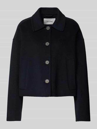 IVY OAK Blouson mit Knopfleiste Modell JAIA in Marine, Gr&ouml;&szlig;e M