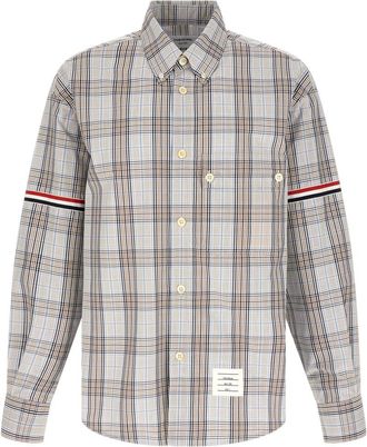 Thom Browne Multicolor Oversized RWB Shirt