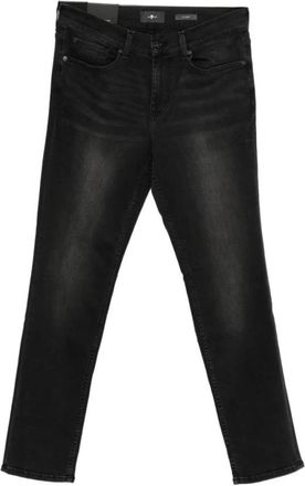 7 For All Mankind Rechte jeans - Heren - Jeans - Zwart - Maat: W32 Denim