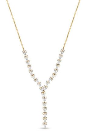 Bony Levy Getty 18K Gold Diamond Y-Necklace in 18Ky Gold at Nordstrom