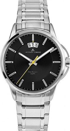 Jacques Lemans 1-1540D Mens Sydney Watch - Silver - One Size