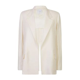 Eleventy Giacca Spacchi Laterali - female - Eleventy - Blazers - Beige - 2XS - Jackets