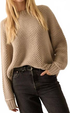 Promesa Chunky Knit Sweater In Light Mocha
