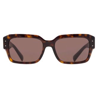 Dolce & Gabbana Dark Brown Square Mens Sunglasses DG4460 502/73 56