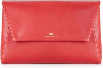 Elisabetta Franchi Dames, Tassen, Rood, Maat: ONE Size Leer