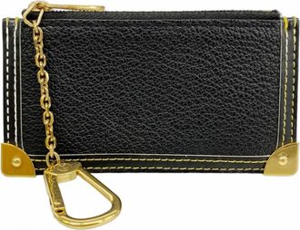 Louis Vuitton Noir Coin Purse/Coin Case (Pre-Owned)