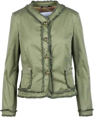 Bazar Deluxe Bazar Delux Cotton Blazer Jacket - Green