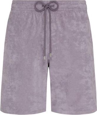Vilebrequin Men Terry Bermuda Shorts Solid in Hurricane at Nordstrom, Size X-Large