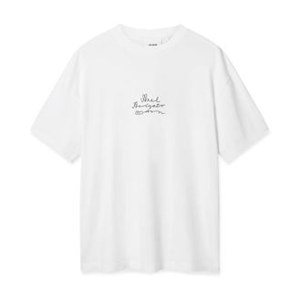 Axel Arigato Tops, Heren, Wit, XL, Katoen, London City T-Shirt