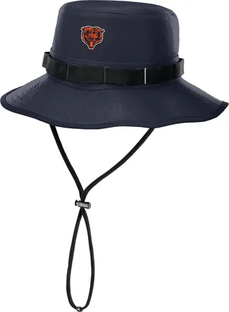 Nike Mens Chicago Bears Primetime Apex Boonie NFL Dri-FIT College Bucket Hat in Blue | NF1B41L7Q-GP2