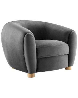 ModWay Abundant Performance Velvet Armchair