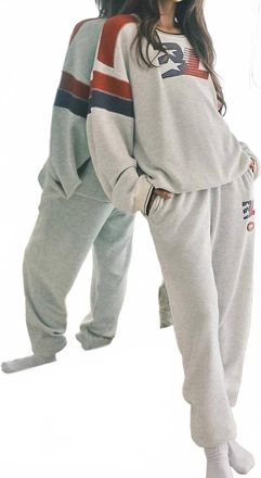 Boys Lie Champs Kimmy Jogger Pant In Heather Grey
