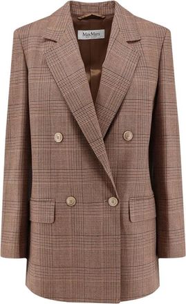Max Mara Kleding.... - Dames - Blazers - Bruin - M - Wol - Jassen