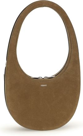 Coperni Womens Crossbody Swipe Bag Brown Suede Calf Leather (suede) Shoulder