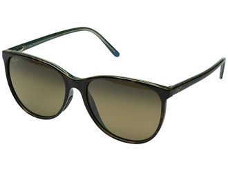 Maui Jim Ocean Fashion Sunglasses Tortoise/Peacock/HCL Bronze, Glass Lenses/Nylon