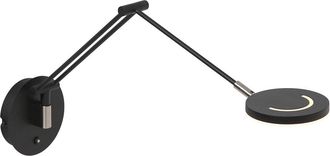 Steinhauer Steinhauer - Aplique De Pared - Soleil - Negro - Vidrio Metal