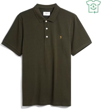 Farah Herenpolo met korte mouwen (Evergreen)