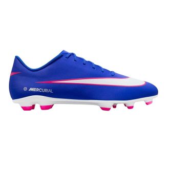 Nike Unisex voetbalschoenen voor volwassenen, Mercurial Firm Ground (Blauw/Wit/Roze)