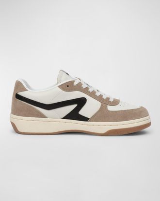 Rag & Bone Retro Colorblock Low-Top Court Sneakers