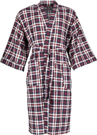 Leisureland Mens Plaid Broadcloth Robe