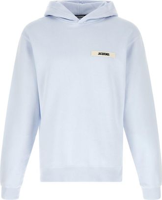 Jacquemus Light Blue Le Hoodie Gros Grains Sweatshirt