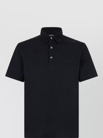 Ermenegildo Zegna cotton short-sleeve polo shirt
