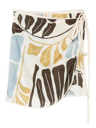 Sir. Pareo Lola a fiori - Toni neutri