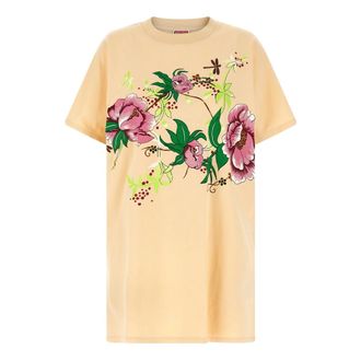 Kenzo Dames, Tops, Roze, Maat: M Katoen