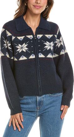 NVLT Nvlt Raglan Sleeve Zip Up Sweater