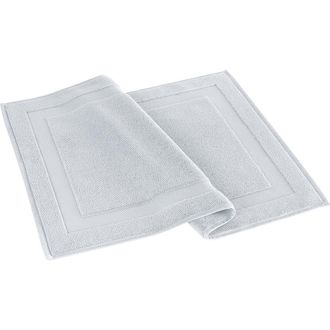 Brooks Brothers Solid Signature Cotton Bath Mat in Silver at Nordstrom Rack