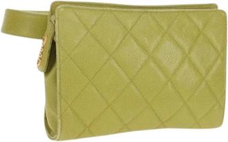 Chanel Borsa a vita vintage Pre-owned - - Pre-owned - Donna - Verde - ONE SIZE