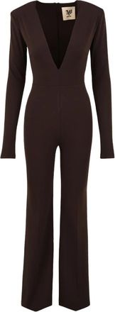 Aniye By Jade Jumpsuit - Dames - Jumpsuits - Bruin - S - Polyester - Jumpsuits & Playsuits