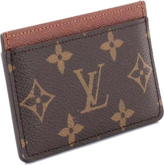 Louis Vuitton Neo Card Holder Macassar Monogram Canvas (Authentic Pre-Loved)