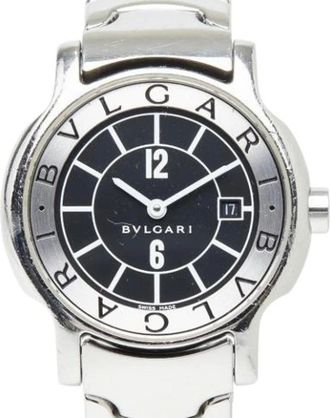 Bulgari Pre-owned Orologio da polso St29S - - Pre-owned - Donna - Nero - ONE SIZE