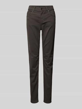 Angels Slim Fit Jeans im 5-Pocket-Design Modell CICI in Anthrazit, Gr&ouml;&szlig;e 34/30