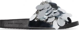 Paco Rabanne Sandalen - Dames - Sandalen - Zwart - 37 EU - Schoenen