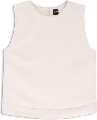 BOSS Layered top with open back
