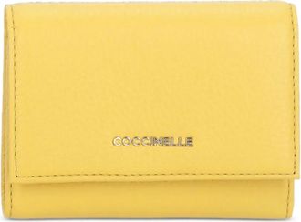 Coccinelle Portafoglio Metallic Soft - Giallo